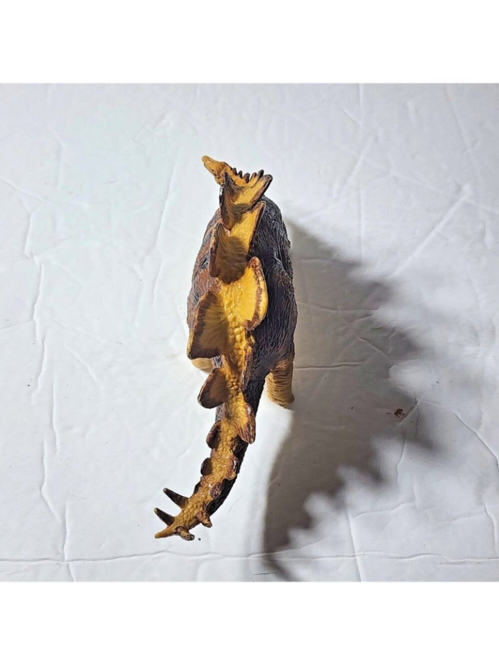 Safari Ltd Carnegie Stegosaurus Dinosaur Figure Rubber Vintage 1988 5 Meters 6"‎ - Picture 4 of 6